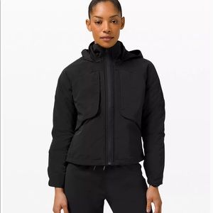 Lululemon always effortless jacket. Black sz 4 NWT